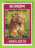 BANGLADESH STAMPS, TIGER, FAUNA, MNH - Bangladesch