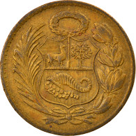 Monnaie, Pérou, Sol, 1963, Lima, TTB, Laiton, KM:222 - Pérou