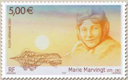 Hommage à Marie Marvingt - 5,00 € - (2004) - Y & T N° PA 67 ** - 1960-.... Neufs