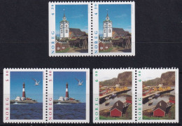 MiNr. 1246 - 1248 Norwegen       1997, 16. April. Tourismus - Postfrisch/**/MNH - Unused Stamps