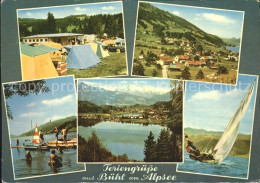 72241946 Buehl Alpsee Camping Segelboot Wassersport  Buehl - Immenstadt