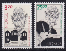 INr. 1259 - 1260 Norwegen       1997, 6. Juni. 100. Geburtstag Von Einar Gerhardsen - Postfrisch/**/MNH - Ungebraucht