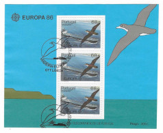 Portugal / Madeira  1986  Mi.Nr. Block 7 (106) , EUROPA CEPT Natur-und Umweltschutz - Gestempelt / Fine Used / (o) - 1986