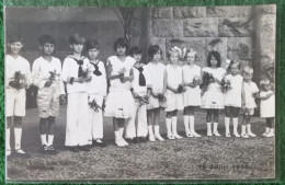 Petits-enfant De La Grande Duchesse à Colmar Berg Carte Photo - Familia Real