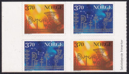 MiNr. 1265 - 1266 Norwegen       1997, 26. Nov. Weihnachten. Odr., Markenheftchen - Postfrisch/**/MNH - Ungebraucht