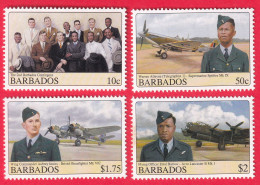 BARBADOS STAMPS, SET OF 4, AIRFORCE, MNH - Barbados (1966-...)