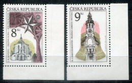 TSCHECHISCHE REPUBLIK 119-120 ER Mnh - Zelená Hora, Prag  - CZECH REPUBLIC / RÉPUBLIQUE TCHÈQUE - Used Stamps