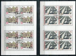 TSCHECHISCHE REPUBLIK 39-40 KB (2) Canc. - Telc, Prag - CZECH REPUBLIC / RÉPUBLIQUE TCHÈQUE - Used Stamps