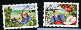 1998 Gartenbau  Michel AX 134 - 135 Stamp Number AX 138 - 139 Yvert Et Tellier AX 134 - 135 Xx MNH - Aland