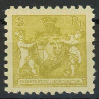 Liechtenstein 1921 Michel Nummer 45A Gefalzt - Oblitérés