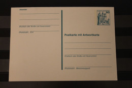 Deutschland 1979; Burgen Und Schlösser P 128, Postkarte Mit Antwortkarte; Ungebraucht - Cartes Postales - Neuves