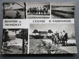 CP 29 Finistère TREGLONOU Entre Lannilis Et Ploudalmézeau - Le Centre D'équitation Du Manoir De TROUZILIT, Chevaux 1969 - Ploudalmézeau