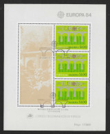 Portugal / Madeira  1984  Mi.Nr. 90 (Block 5) , Europa CEPT / Brücken - Gestempelt / Fine Used / (o) - Used Stamps
