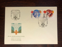 PORTUGAL FDC COVER 1979 YEAR  RED CROSS HEALTH MEDICINE STAMPS - FDC