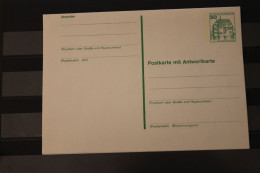 Deutschland 1980; Burgen Und Schlösser P 133; Postkarte Mit Antwortkarte; Ungebraucht - Postcards - Mint