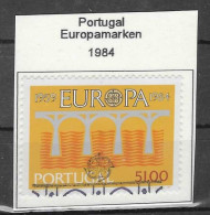 Portugal  1984  Mi.Nr. 1630 , Europa CEPT Brücken , Gestempelt / Fine Used / (o) - 1984