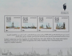 United Arab Emirates 2020, Dubai Capital Of Arab Media, MNH S/S - Verenigde Arabische Emiraten