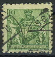 Liechtenstein 1921 Michel Nummer 50A Gestempelt - Used Stamps
