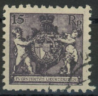 Liechtenstein 1921 Michel Nummer 52A Gestempelt - Used Stamps