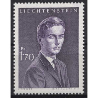 Liechtenstein 1964 Freimarke Erbprinz Hans-Adam 439 Postfrisch - Neufs