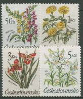 Tschechoslowakei 1990 Pflanzen Gartenblumen 3038/41 Postfrisch - Neufs