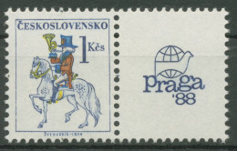 Tschechoslowakei 1987 PRAGA Postreiter 2930 Zf Postfrisch - Neufs