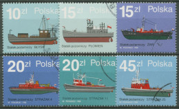 Polen 1988 Schiffe Feuerlöschboote 3184/89 Gestempelt - Usados