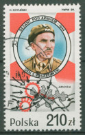 Polen 1989 Zweiter Weltkrieg Lageplan Arnheim Kommandeur 3223 Gestempelt - Used Stamps