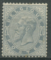 Belgien 1883 König Leopold II. 36 Mit Falz, Kleine Fehler - 1883 Leopold II.