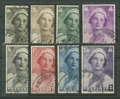 Belgien 1935 Tod V. Königin Astrid Kampf Gegen Die Tuberkulose 408/14 Gestempelt - Used Stamps