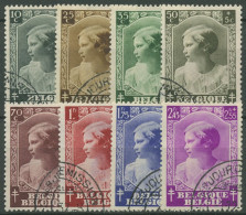 Belgien 1937 Kampf Gegen Die Tuberkulose Prinzessin 457/64 Gestempelt - Oblitérés