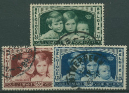 Belgien 1935 Nationales Hilfskomitee Für Das Kind 396/98 Gestempelt - Used Stamps