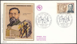 FRANCE - 1969 - Busta Commemorativa FDC Affrancata con Yvert 1600, Come Da Immagine. - IAO