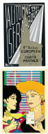 Patrick Hamm  2 Cards: AUTONOME 1985 STRASBOURG 1 Er Salon EUROPEEN De La C.P + NEUDIN NO. 19 / 1986 (SAME YEAR) - Autres & Non Classés