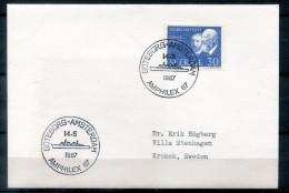 SCHWEDEN - Schiffspost "GÖTEBORG-AMSTERDAM AMPHILEX 1967", Paquebot, Navire, SHip Letter - SWEDEN / SUÈDE - Covers & Documents