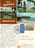 MAURITIUS 1978 POSTCARD SENT TO MUENCHEN - Maurice (1968-...)