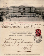 RUSSIA 1902 POSTCARD SENT TO PARIS - Brieven En Documenten