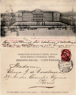 RUSSIA 1902 POSTCARD SENT TO PARIS - Briefe U. Dokumente