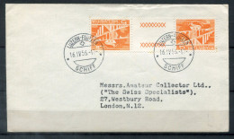 SCHWEIZ Brief Mit "LUZERN-FLÜELEN SCHIFF 16.IV.56", Paquebot, Navire, Ship Letter - SWITZERLAND / SUISSE - Storia Postale