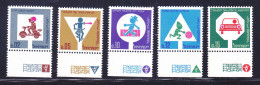 ISRAEL N°  308 à 312 ** MNH Neufs Sans Charnière, TB (D7313) Prévention Routière - 1966 - Nuevos (con Tab)