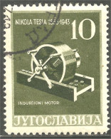 XW01-3182 Yougoslavie Nikola Tesla Induction Motor Engineer Ingénieur Moteur électrique - Electricity