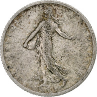 France, Franc, Semeuse, 1915, Paris, Frappe Médaille, Argent, TB+, Gadoury:467 - Varianten En Curiosa