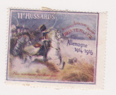 Vignette Militaire Delandre - 11ème Régiment De Hussards - Vignettes Militaires