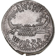 Monnaie, Marc Antoine, Legionary Denarius, 32-31 BC, Patrae (?), IInd Legion - République (-280 à -27)