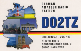 AK 208317 QSL - Germany - Hannover - Radio