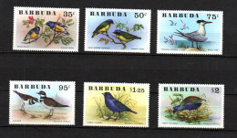Barbuda 1976 Set Birds/Vogel Stamps (Michel 261/66) MNH - Antigua Und Barbuda (1981-...)
