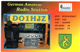 AK 208327 QSL - Germany - Rudolstadt - Radio Amateur