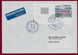 St.Pierre Et Miquelon 2019 Oblitéré  1217 Musée   "L' ARCHE  " Coin Daté PJ &  06-2019 - Lettres & Documents