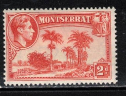 MONTSERRAT Scott # 95a MH - KGVI & Botanic Station - Montserrat