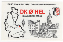 AK 208340 QSL - Germany - Helmbrechts - Radio Amateur